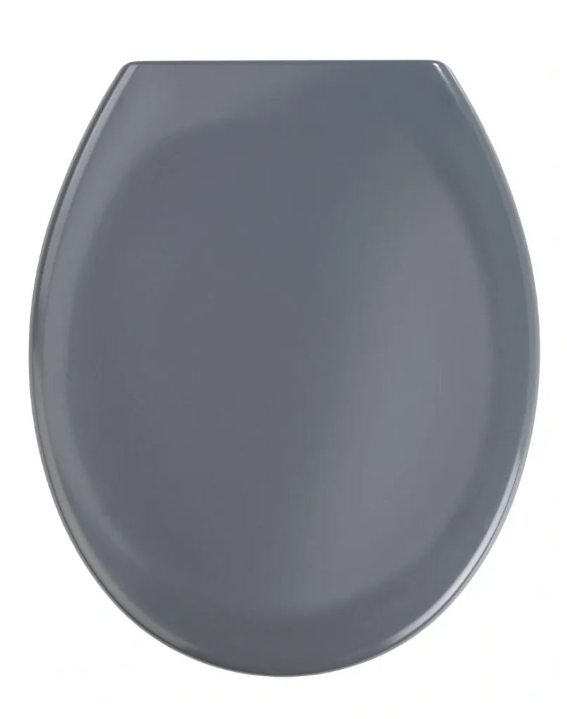 Premium WC seat "Ottana", dark grey, with soft-close