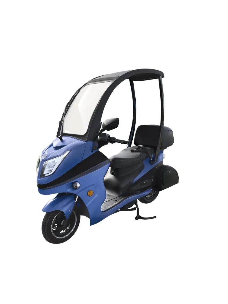 E-compact scooter "Lucca Duo" - 40 km/h, blue