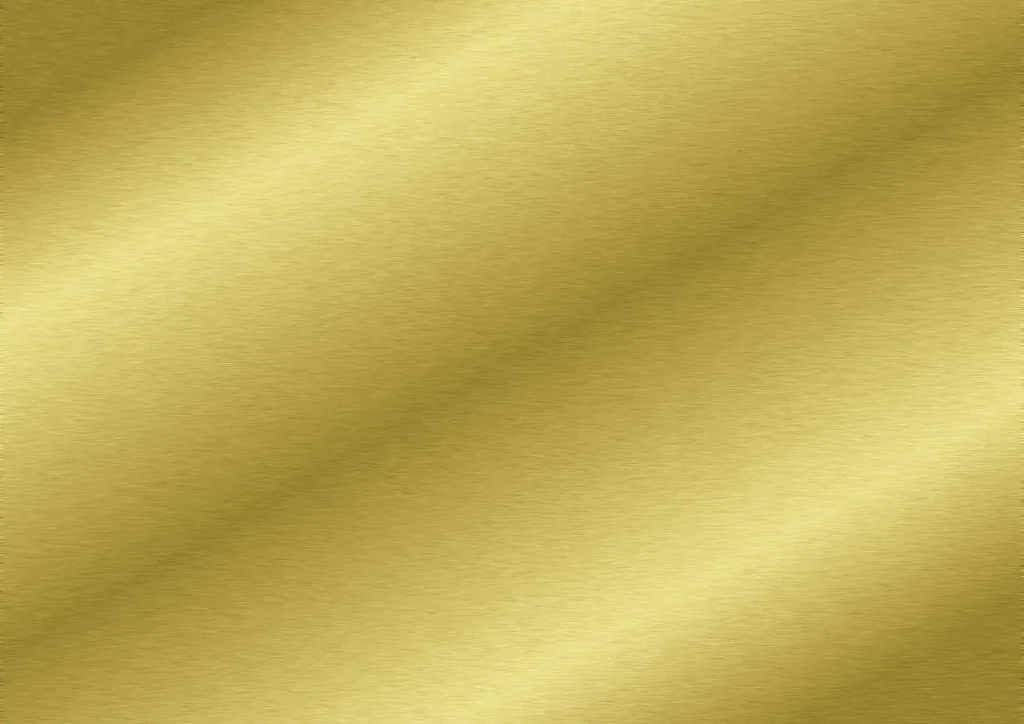 LED daylight table lamp brass/gold colored