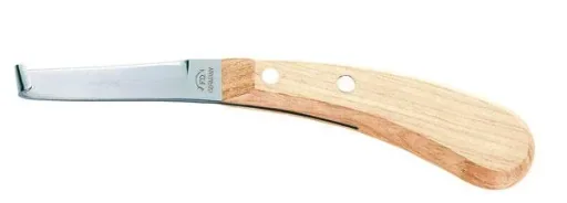 Hoof & claw knife, double-sided cutting, narrow
