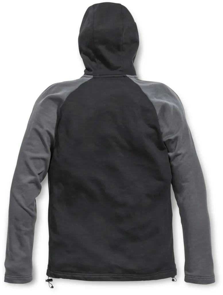 Hoodie CHAMP, stahlgrau/carbon, M