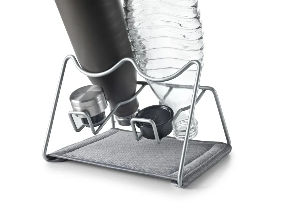 Sodatex 2 draining rack for 2 bottles