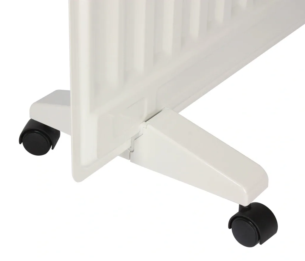 Oil panel heater, white, 800 W