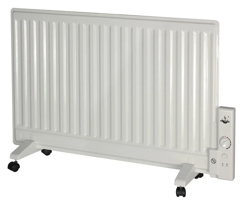 Oil panel heater, white, 800 W