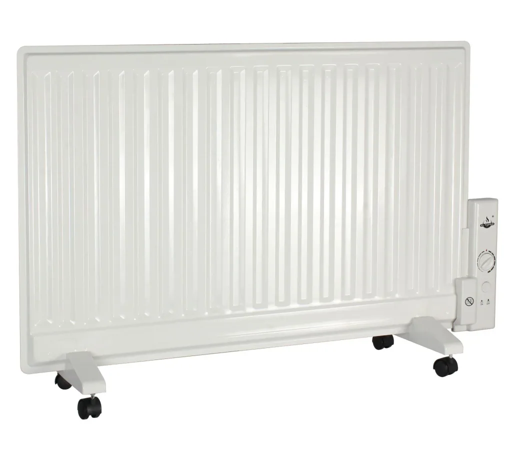 Oil panel heater, white, 800 W