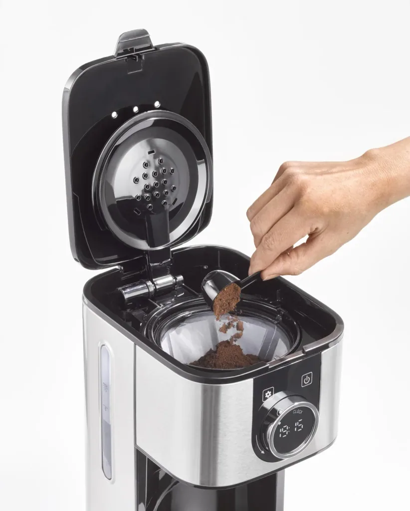 Design coffee machine Selection C 12 with glass jug