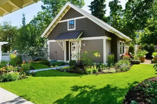 Solar LED light with motion detector, black