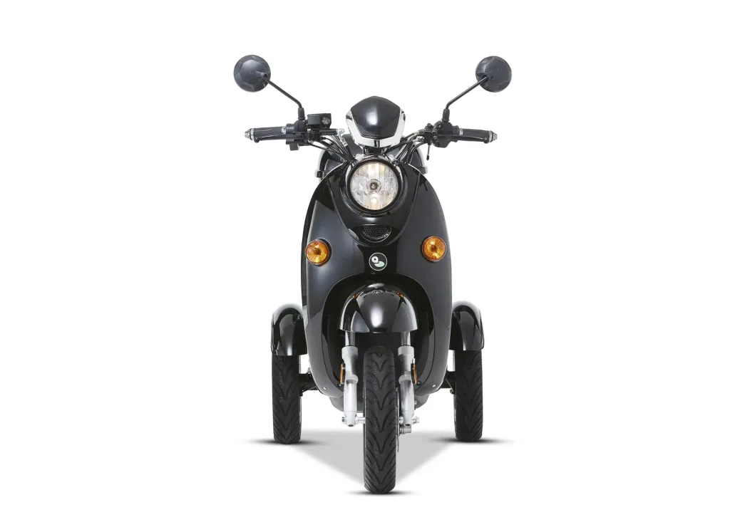 3-wheel electric vehicle Modena 25 km/h - black - New scooter look with the comfort of an electric vehicle