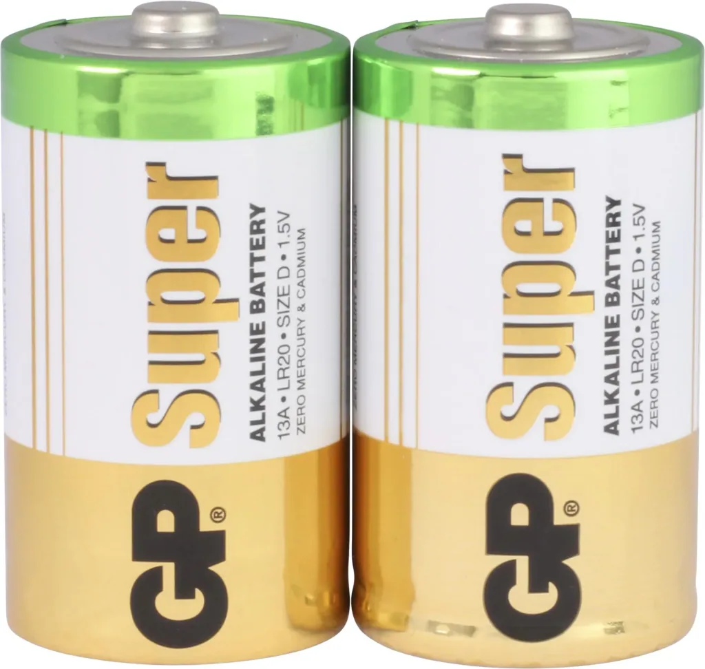 SUPER Mono D Alkaline Batteries - 2 pieces