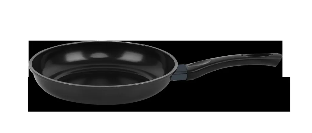 Carbon pan set red, 3-piece (Ø 20 cm/ 24 cm/ 28 cm) with non-stick diamond coating