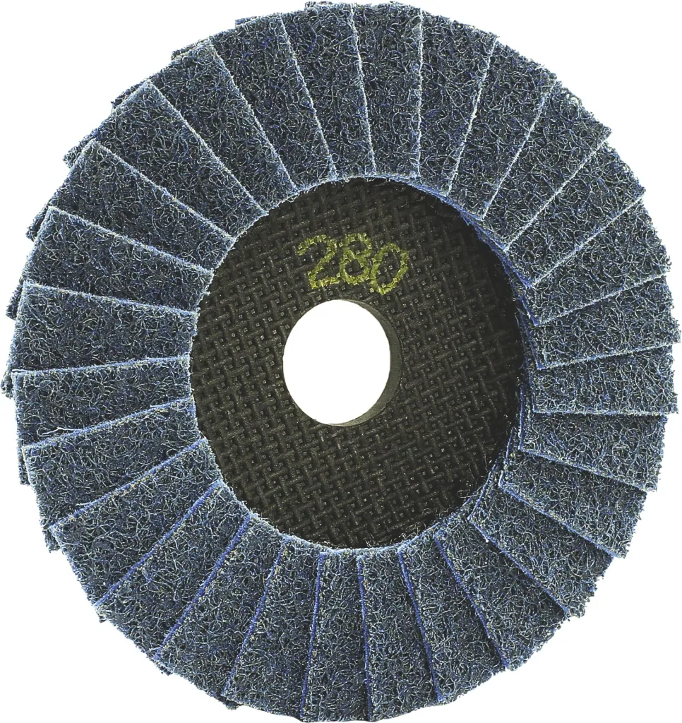 Schleifscheibe TRIMFIX Fleece Flap, 125 x 22,2 mm, fein, K280