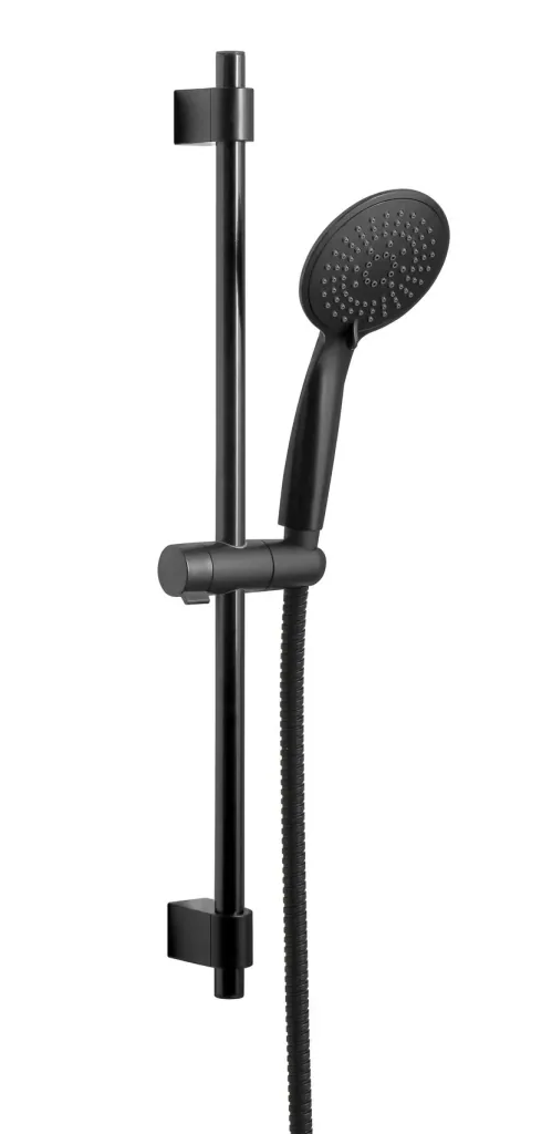 Shower set Young Black, bar length: 66 cm