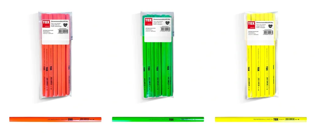 Carpenter's pencil Neo neon yellow, 12 pieces