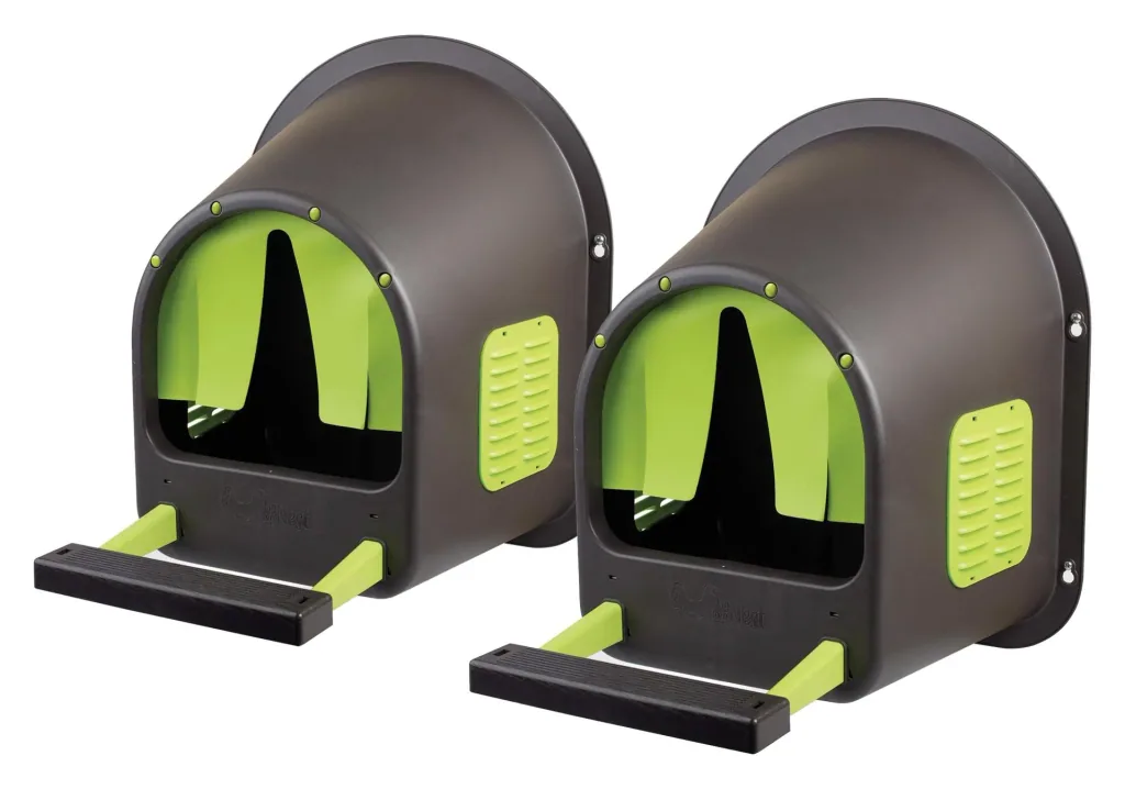 Plastic nesting box, set of 2