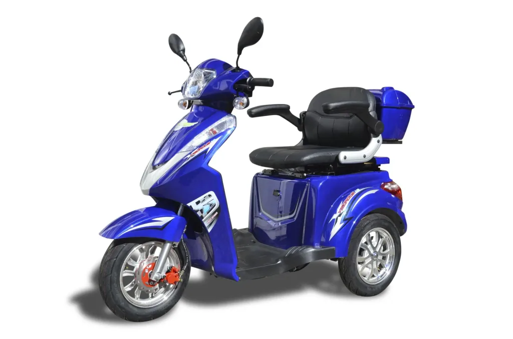 Senior scooter blue - 25 km/h - Senior mobility