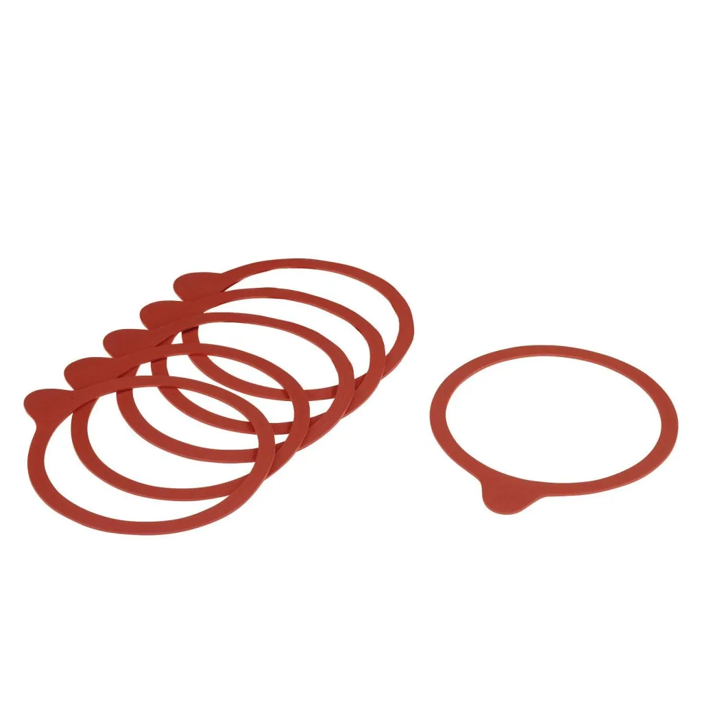 Preserving rubber rings, 54 x 67 mm, filling opening 60 mm, 6 pieces
