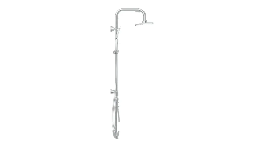 Overhead shower set "Mallorca", chrome