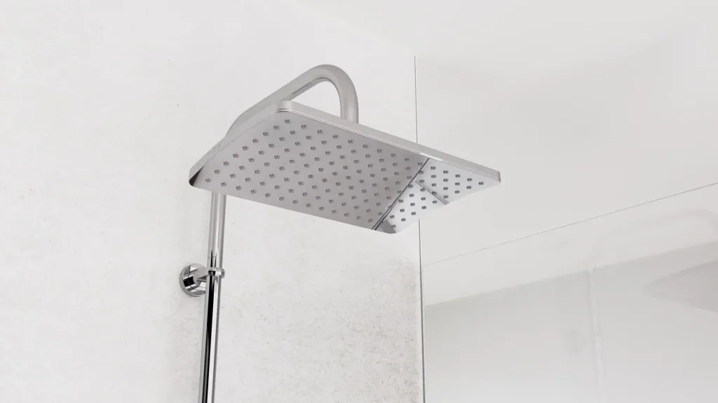 Overhead shower set "Mallorca", chrome