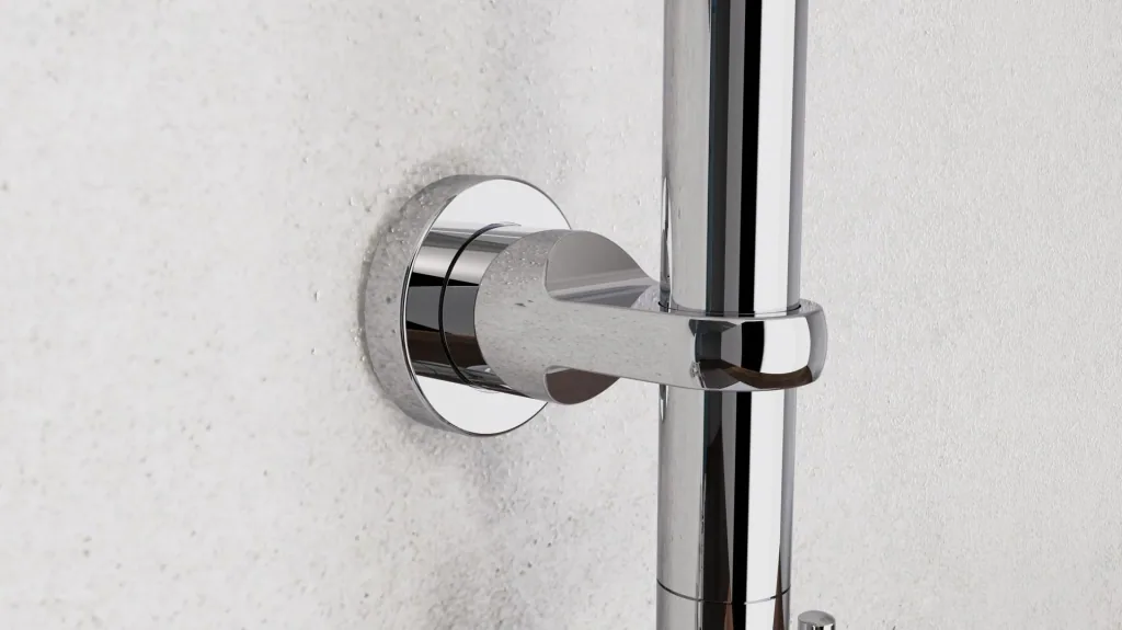 Overhead shower set "Mallorca", chrome