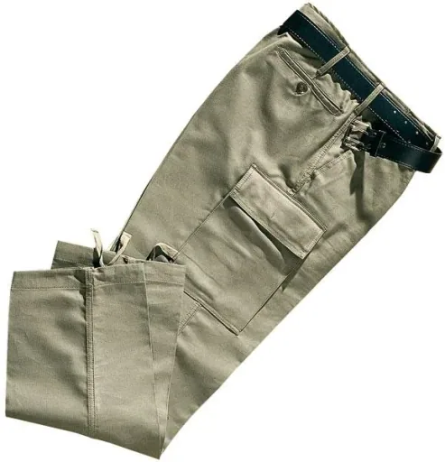 German Army Moleskin work trousers, olive, size 48