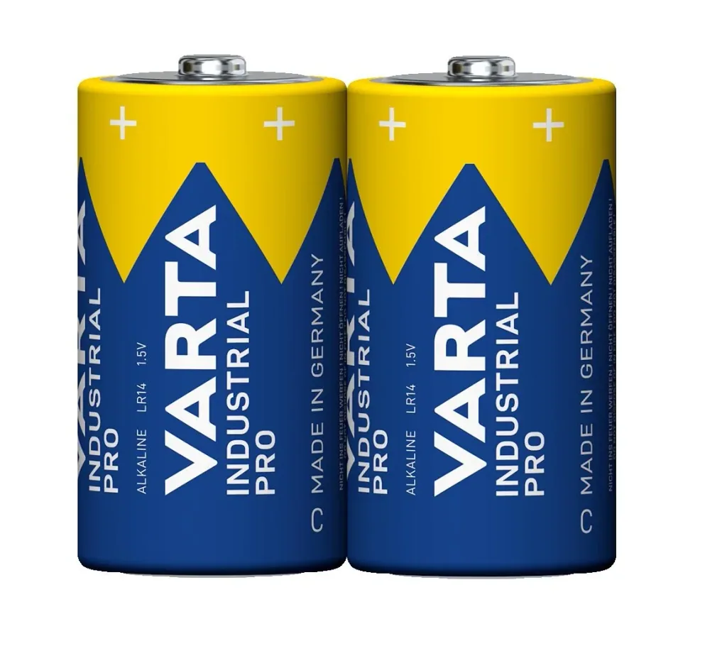 INDUSTRIAL PRO Baby C Alkaline Battery - 2 pieces