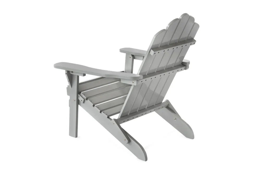 Adirondack garden chair "Ben" light grey