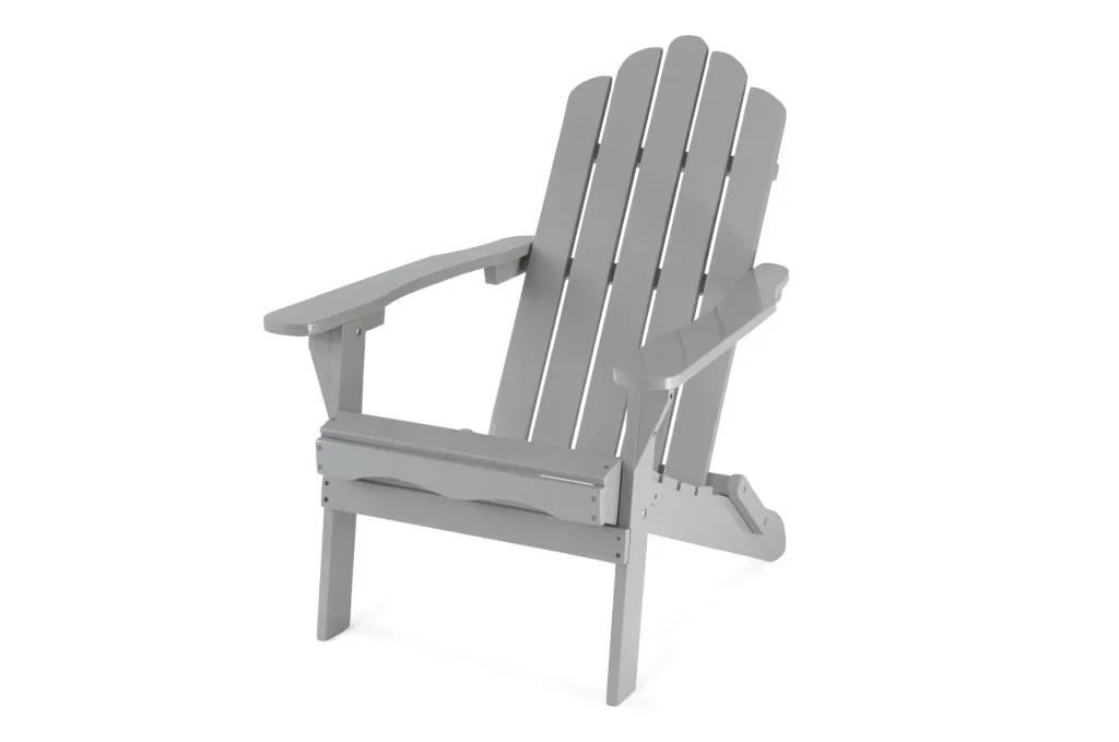 Adirondack garden chair "Ben" light grey