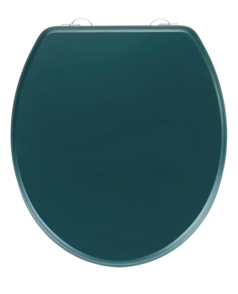 Toilet seat "Prima", dark green matt, MDF