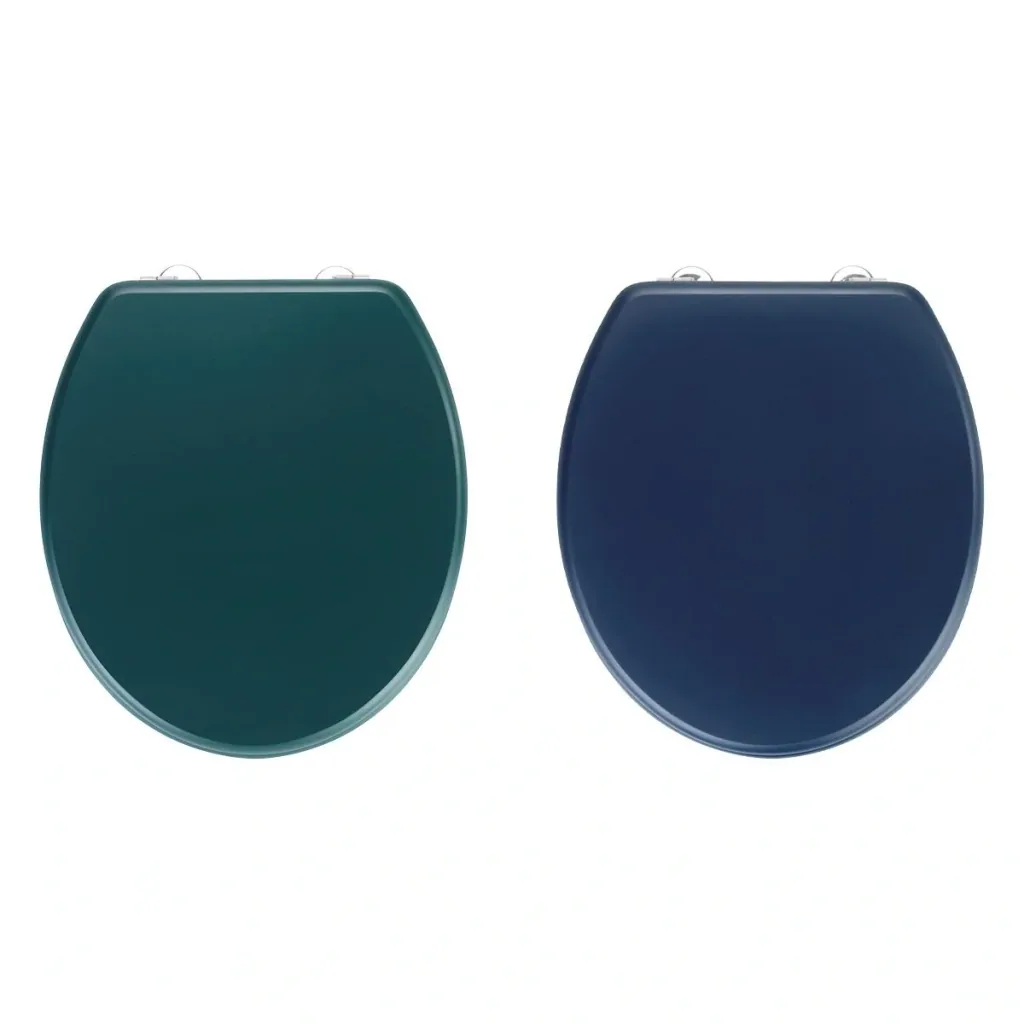 Toilet seat "Prima", dark green matt, MDF