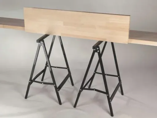 Steel trestles set of 2