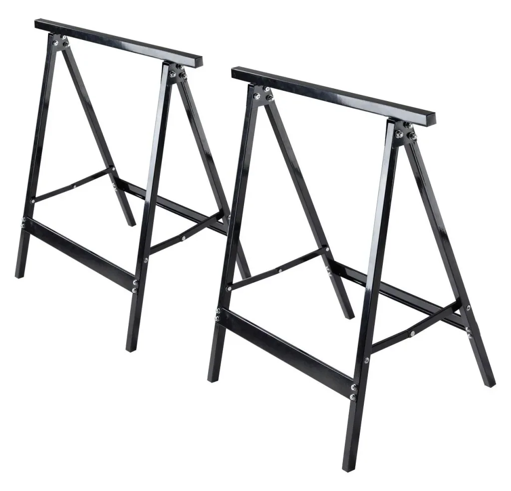 Steel trestles set of 2
