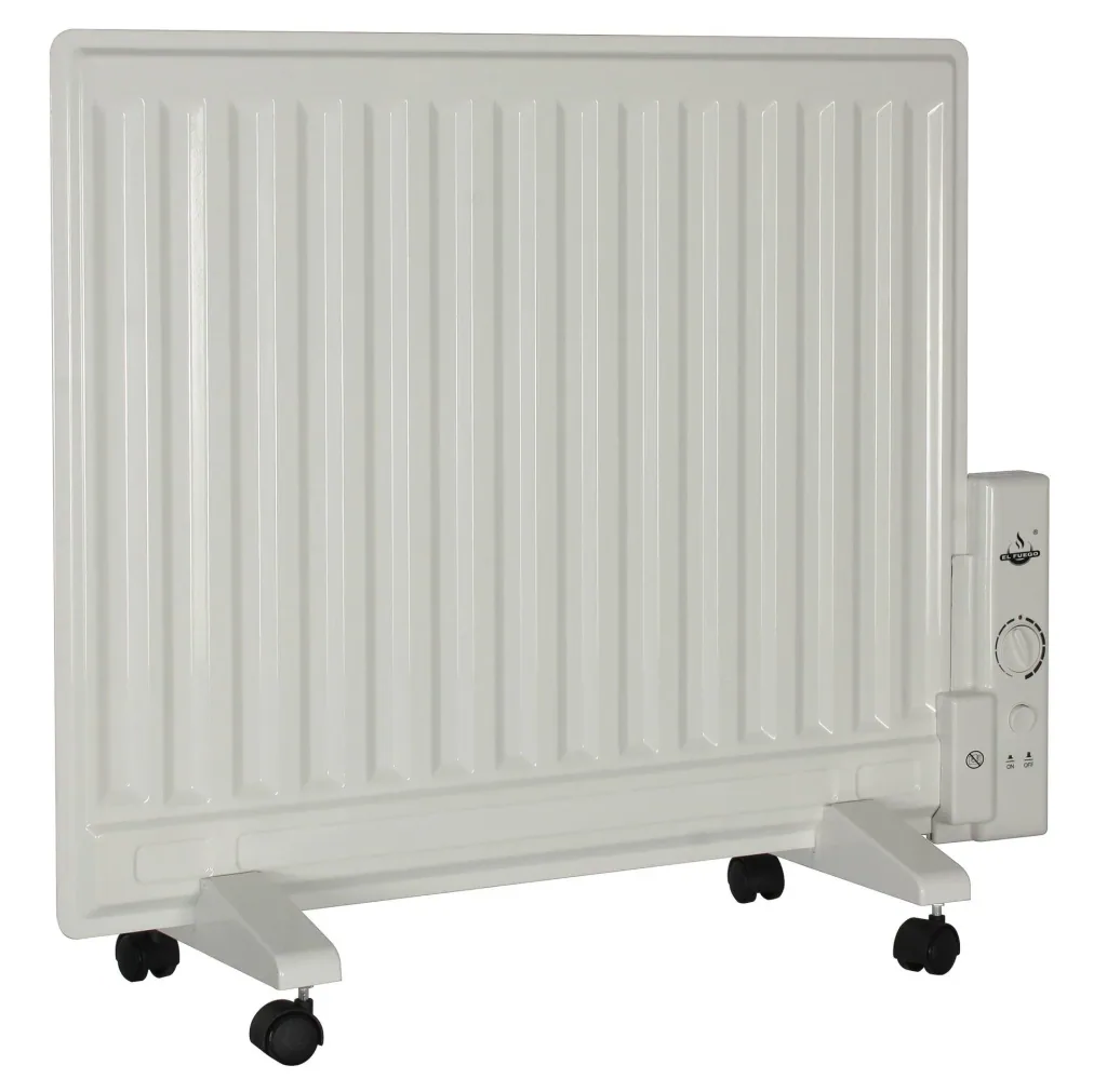 Oil panel heater, white, 600 W