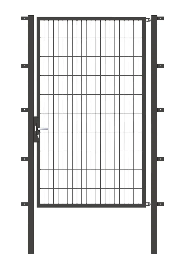 Single gate Flexo, anthracite, width 125 cm, height 200 cm