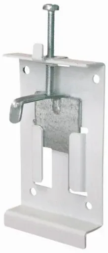 Electric heater with digital thermostat and wall bracket, 750 watts