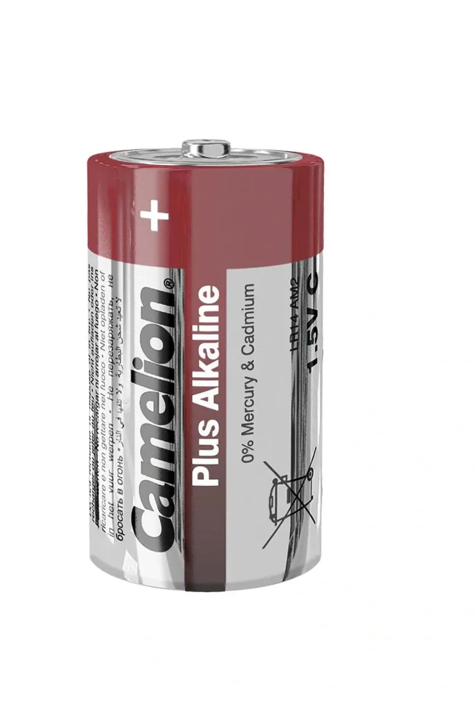 Plus Alkaline Baby C Battery - 2 pieces