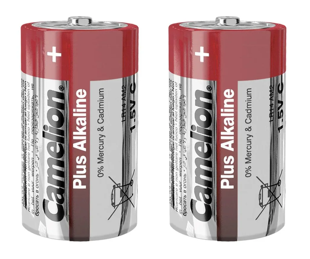 Plus Alkaline Baby C Battery - 2 pieces