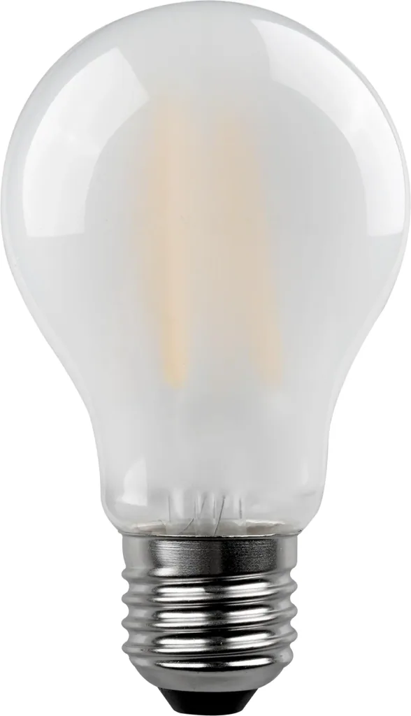 Retro LED lamp with 8 watts, E27, warm white, matt