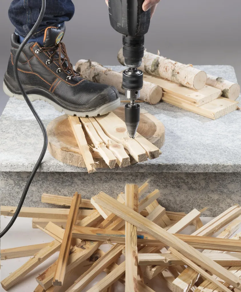 Wood splitting drill "X-Split", hexagon