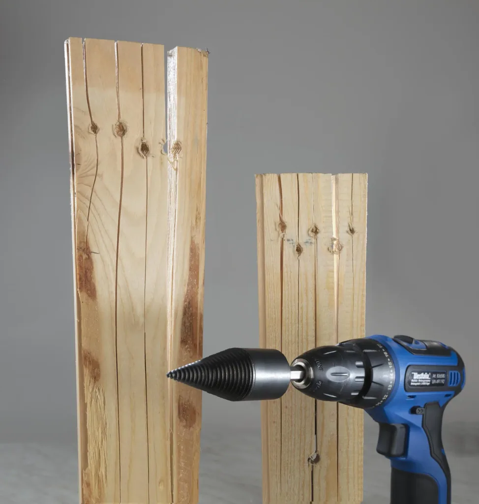 Wood splitting drill "X-Split", hexagon