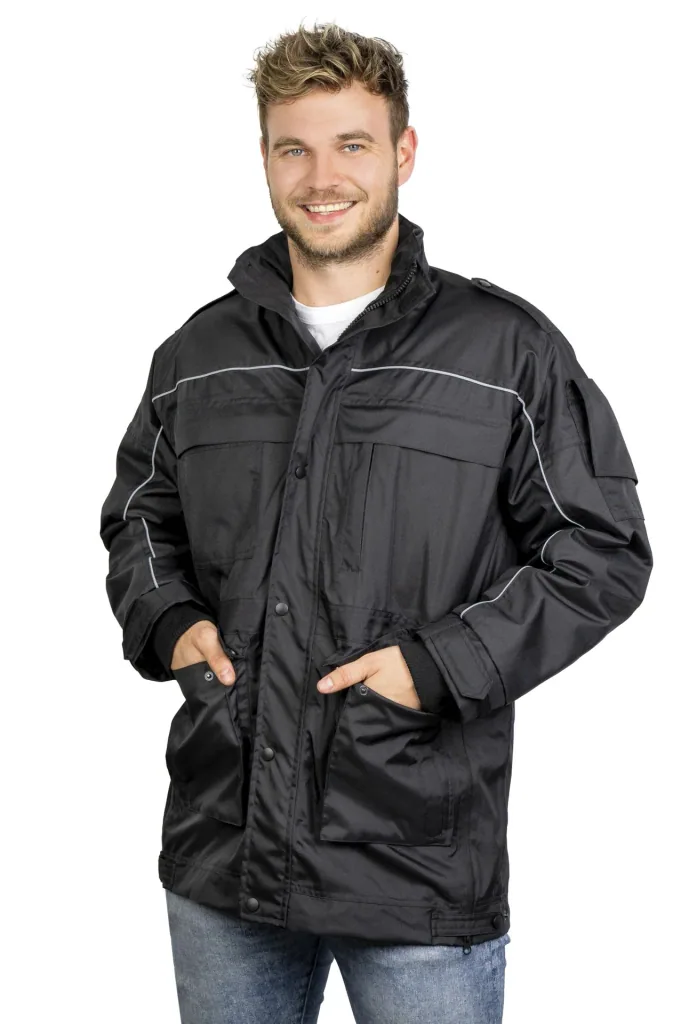 Functional jacket, color black, size M