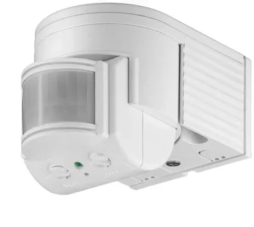 Infrared motion detector ODA - 180° surveillance, max. 12M in white
