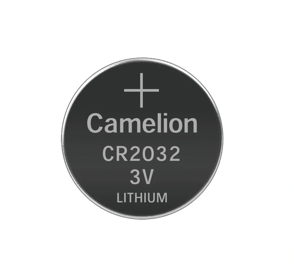 Lithium button cell CR2032, 3 Volt - 5 pieces