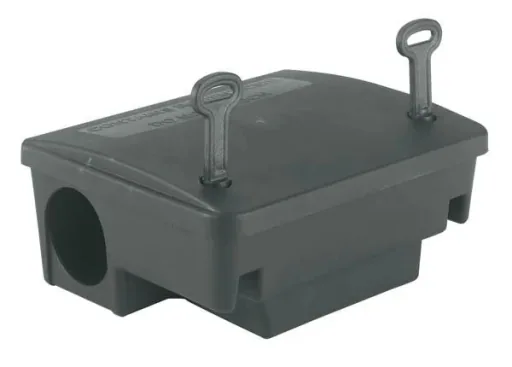 Bait station "BlocBox BETA" for rats, 22.5 x 18.5 x 16 cm