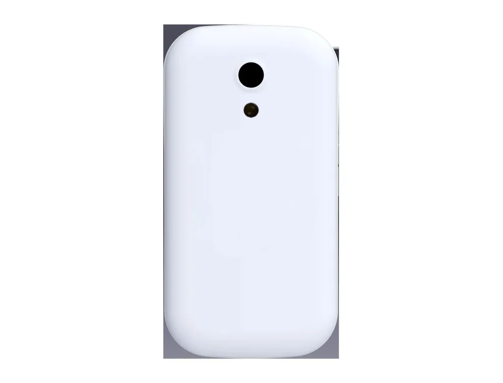 Senior mobile phone with voice output and SOS button, black