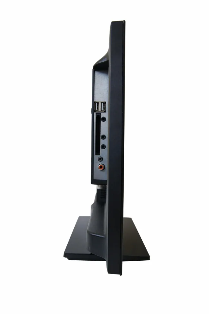 19-inch LED TV with DVD player, 12/24 and 230 volts