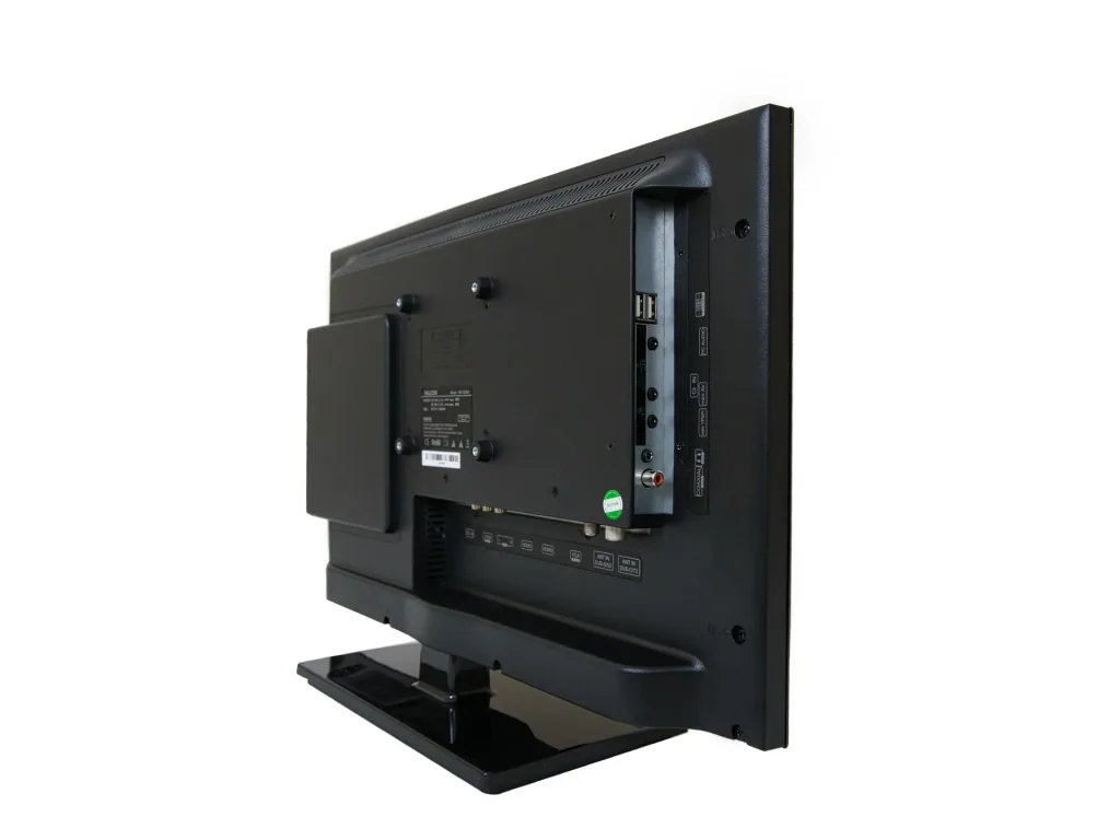 19-inch LED TV with DVD player, 12/24 and 230 volts