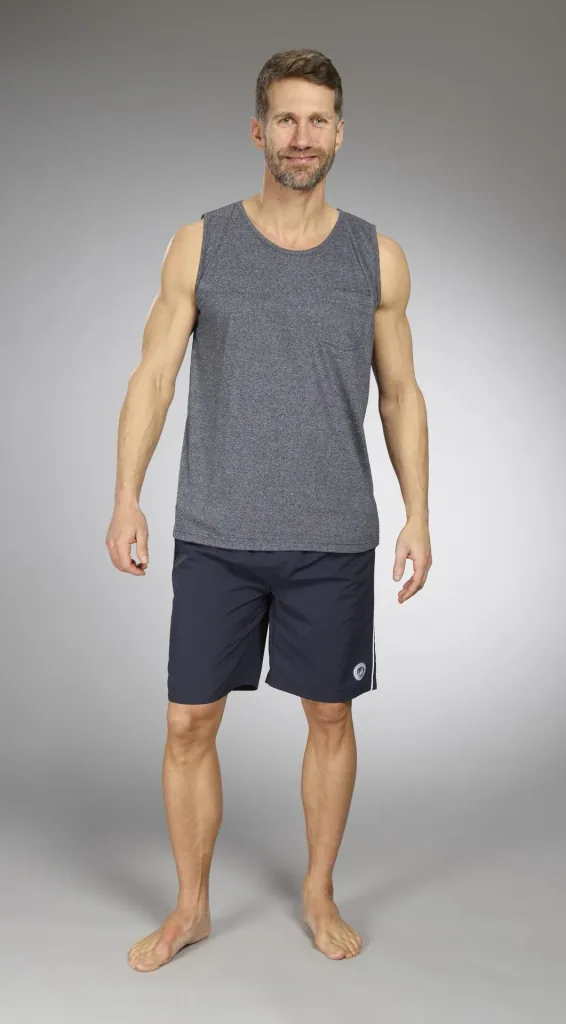 Swim shorts, color navy, size M