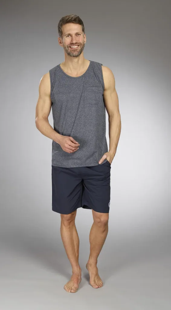 Swim shorts, color navy, size M