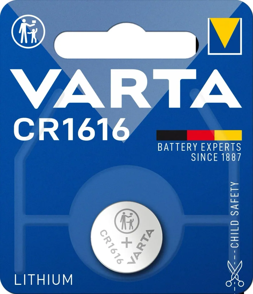 Lithium button cell CR1616 - 1 piece