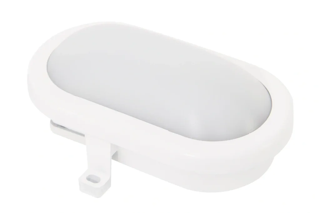 LED oval fitting - color: white